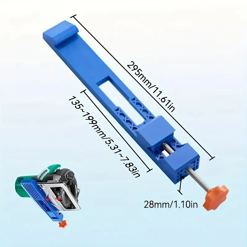 LineMaster™ – Ghidaj Reglabil pentru Fierastrau Circular