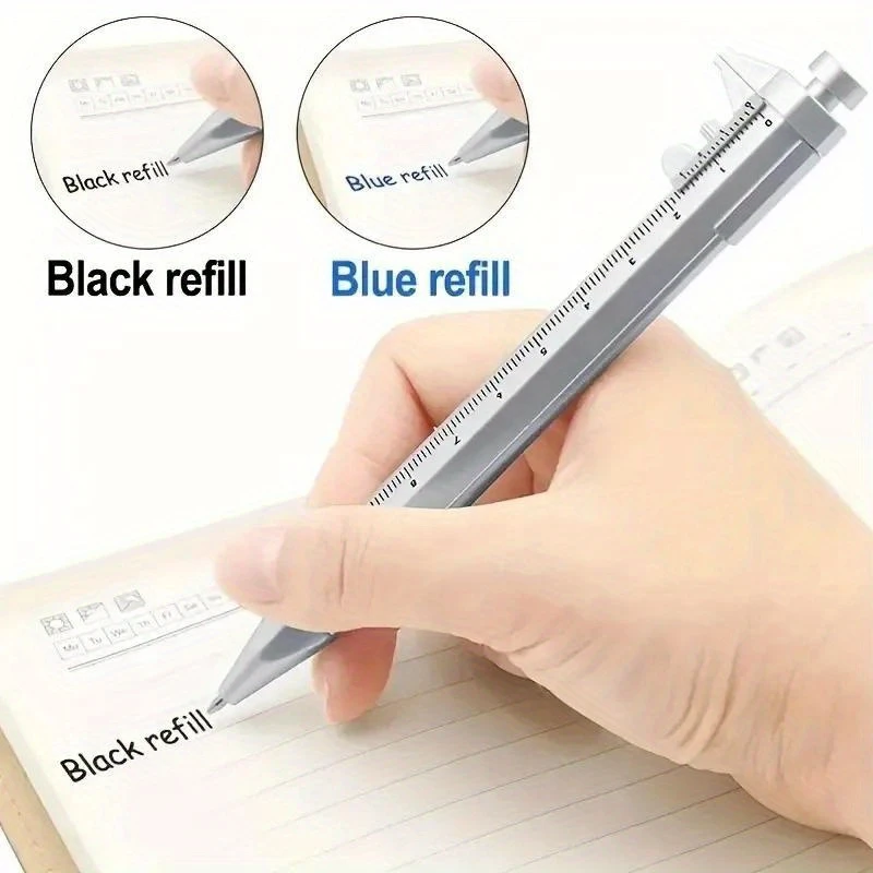 ToolPen™ - Set de 4 Pixuri Multifunctionale cu Functie de Subler