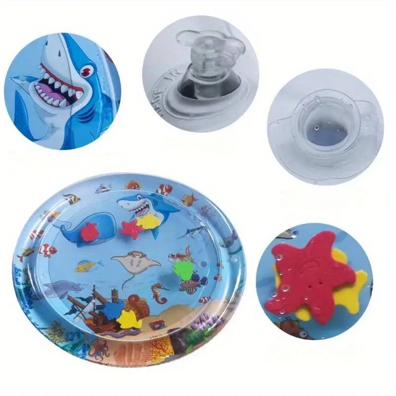 OFERTA 1+1! PlayPad™ - Saltea Gonflabilă pentru Copii cu Tematică Acvatică