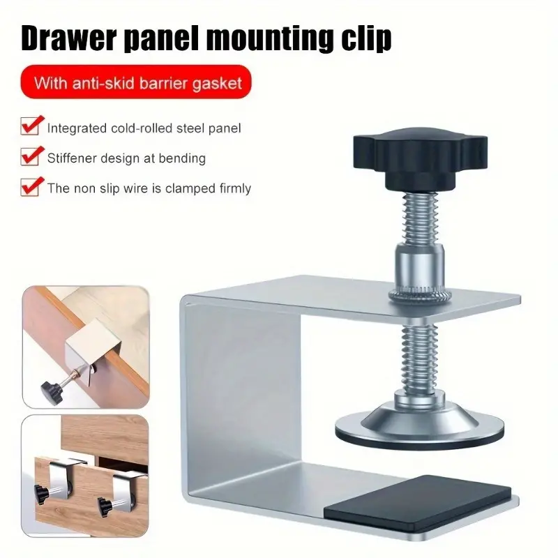 🔥OFERTA 4+4🔥Clambo™ - Set Cleme Fixare Sertare, Unelte Profesionale Tamplarie