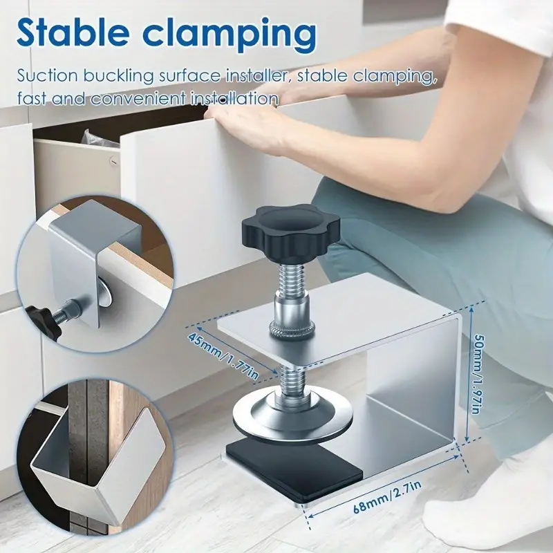 🔥OFERTA 4+4🔥Clambo™ - Set Cleme Fixare Sertare, Unelte Profesionale Tamplarie