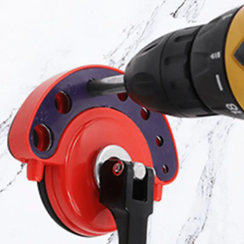 Drillmatic™ - Ghidaj Ajustabil pentru Gaurire in Sticla si Placi, cu Ventuza