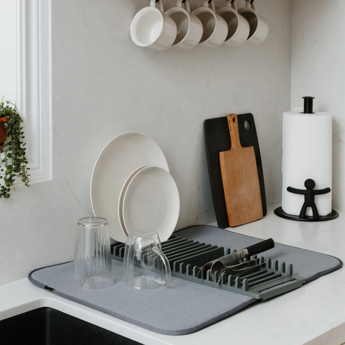 NeatDry™ - Organizator de Bucatarie Versatil si Suport de Uscare