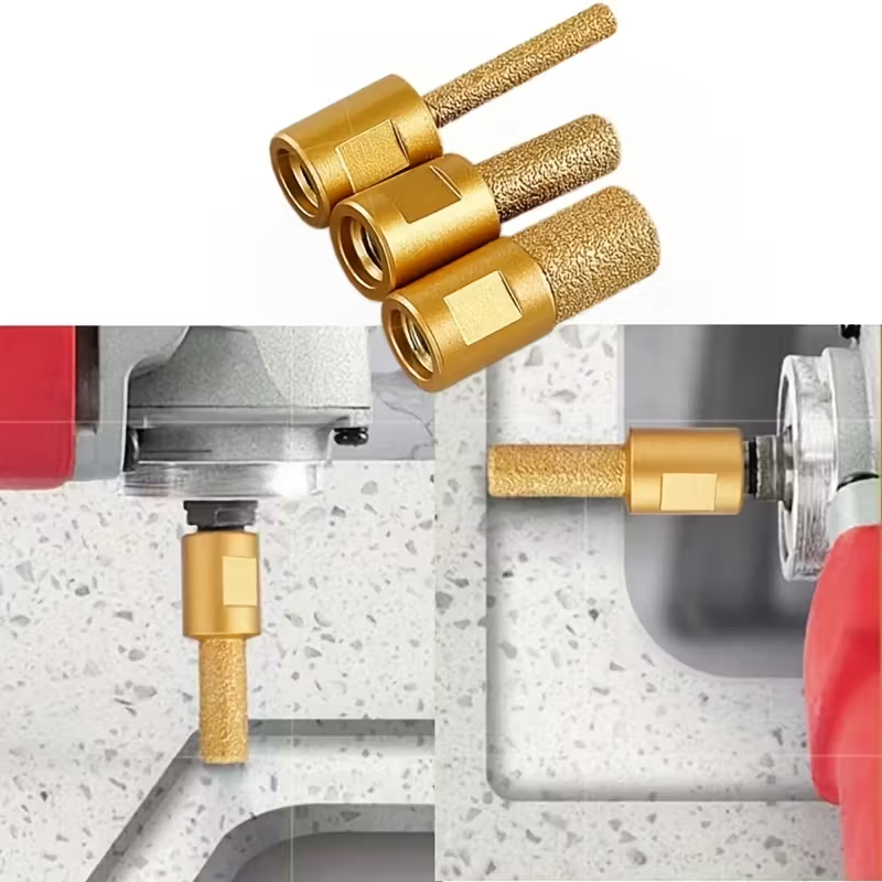 Freze diamantat pentru profilare granit, marmura, gresie (Set 3 Freze)