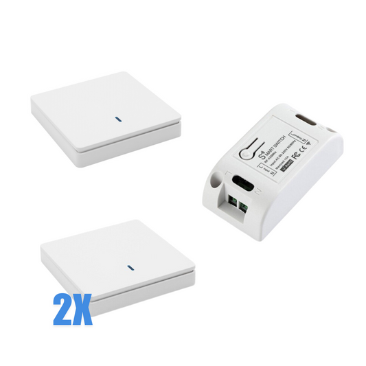 🔥OFERTA 1+1!🔥Comutator de telecomanda fara cablare