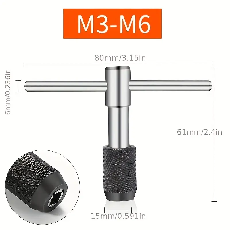 MasterThread™ - Kit Profesional pentru Filetare Manuala M3-M8