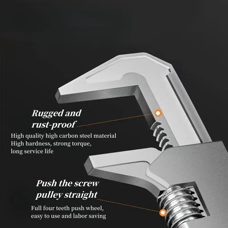 AngleGrip™ – Cheie reglabila F-Type cu unghi drept 90°, 29 cm