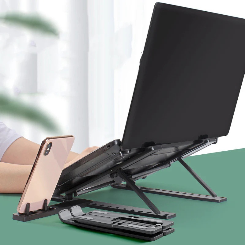 š„OFERTA 1+1!š„TechStandā¢ Suport de Birou pentru Laptop si Telefon