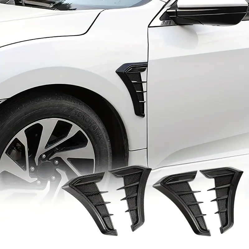 AeroSpikes™ - Ornamente Decorative pentru Aripi Laterale Auto (Set 2 Bucati)