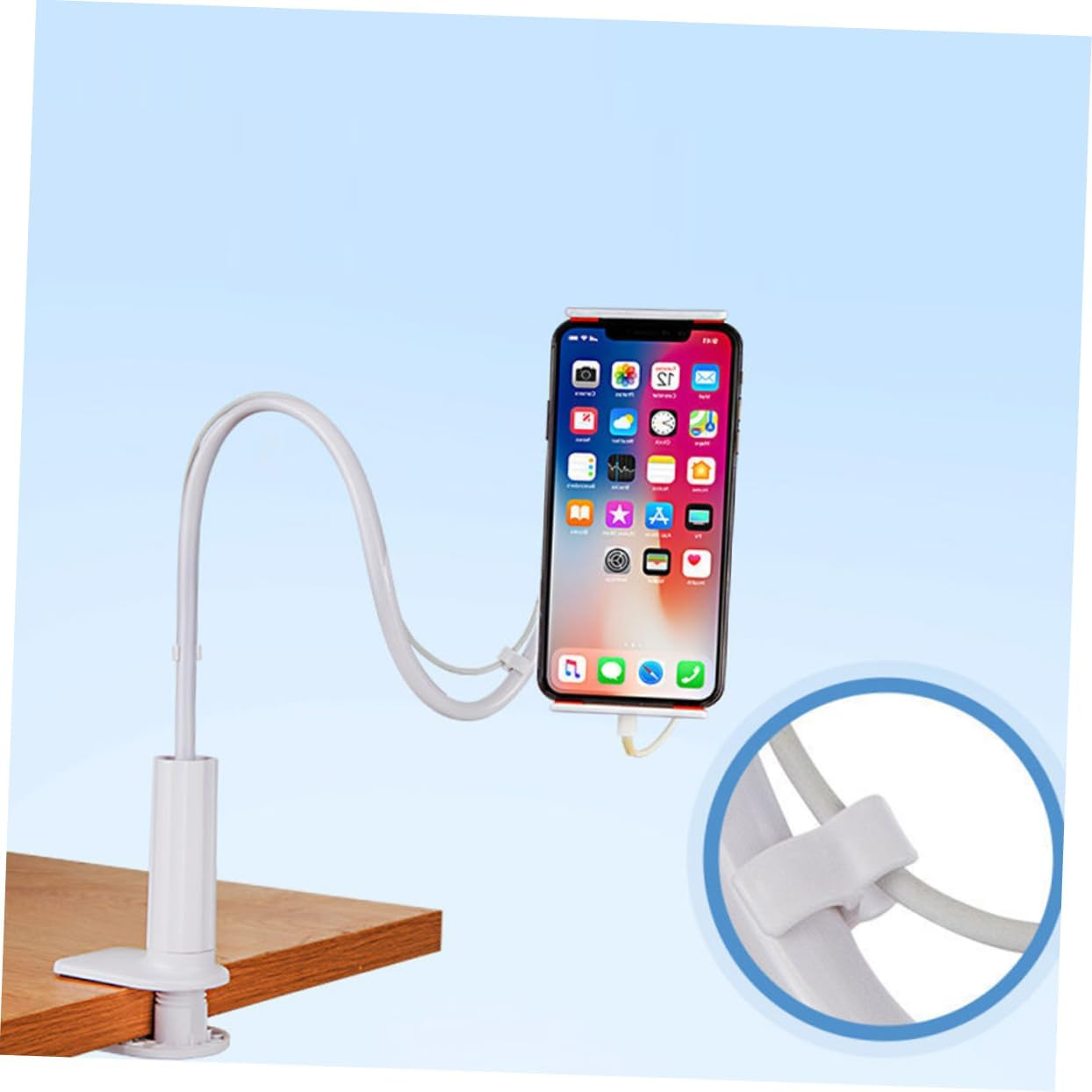 🔥OFERTA 1+1!🔥Suport clema pentru telefon de birou 360 (1m)