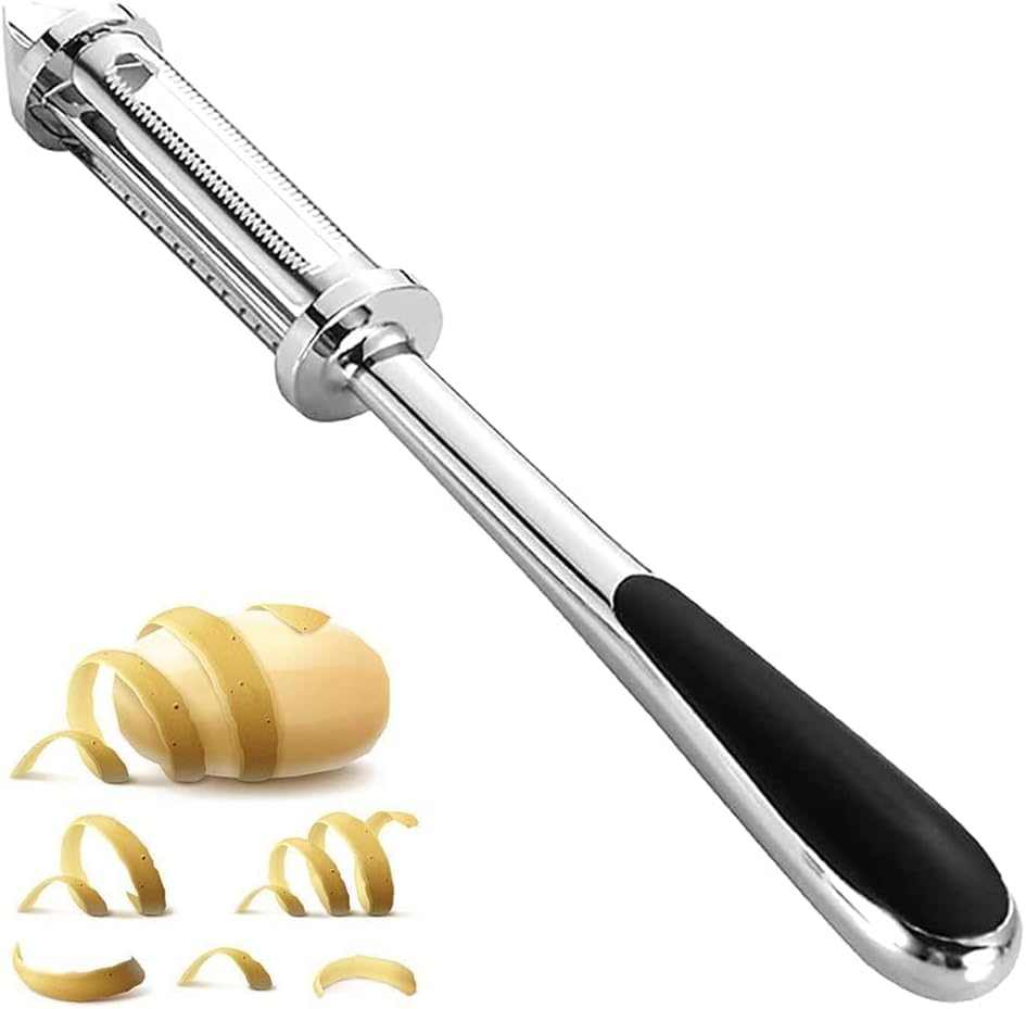 š„OFERTA 1+2š„Vegitopia⢠- Peeler Multifunctional 3-Ć®n-1 din Otel Inoxidabil pentru Fructe si Legume