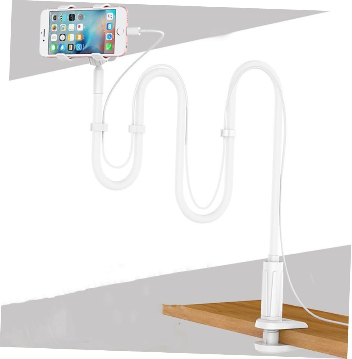 🔥OFERTA 1+1!🔥Suport clema pentru telefon de birou 360 (1m)