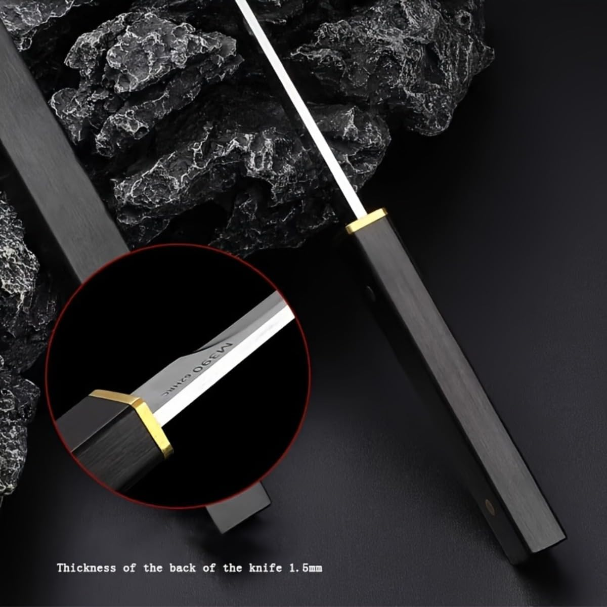 Fixcut™ - Cutit de Exterior cu Lama Fixa, Robust si Multifunctional