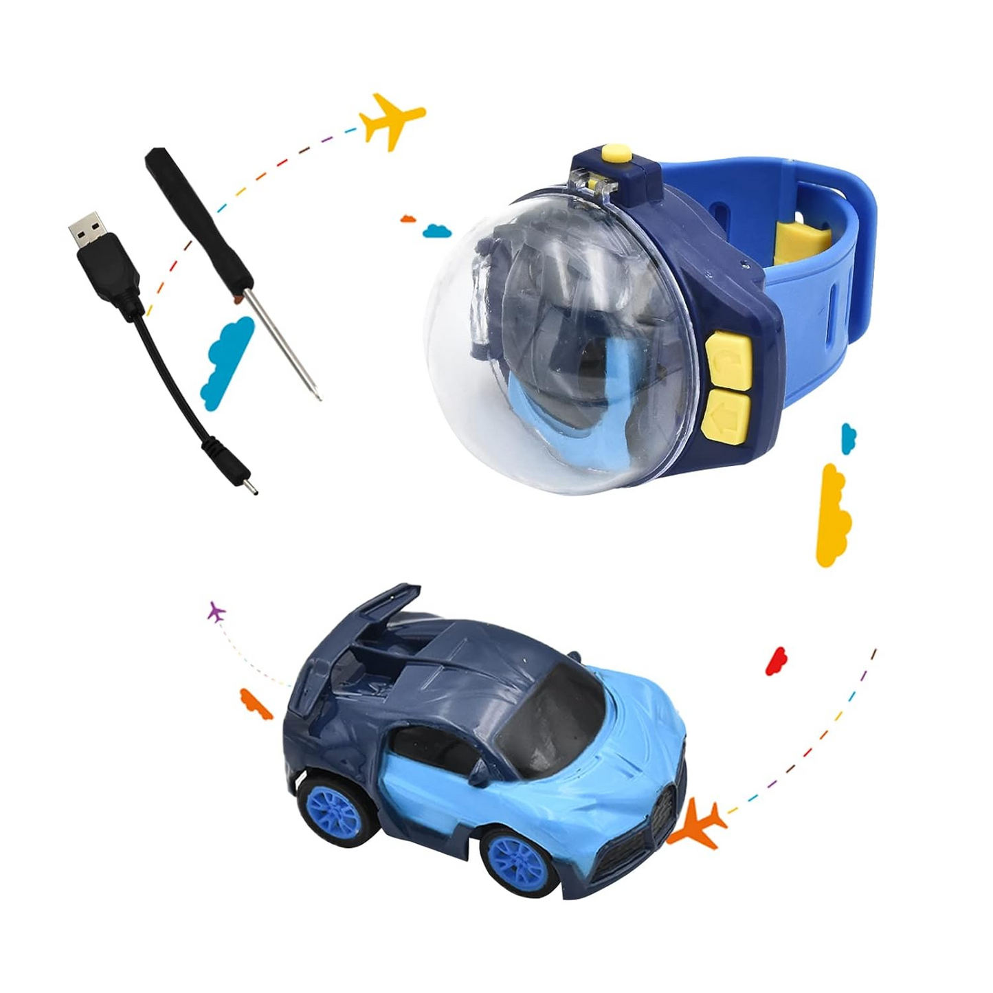 🔥OFERTA 1+1🔥Jucarie Tip Ceas cu Telecomanda