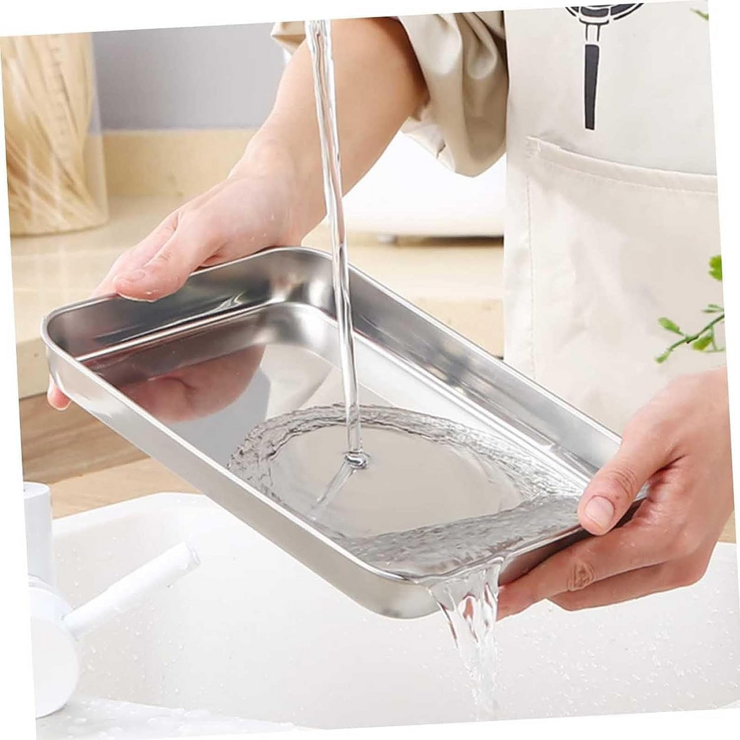 🔥OFERTA 1+1!🔥Tavita alimentara din otel inoxidabil