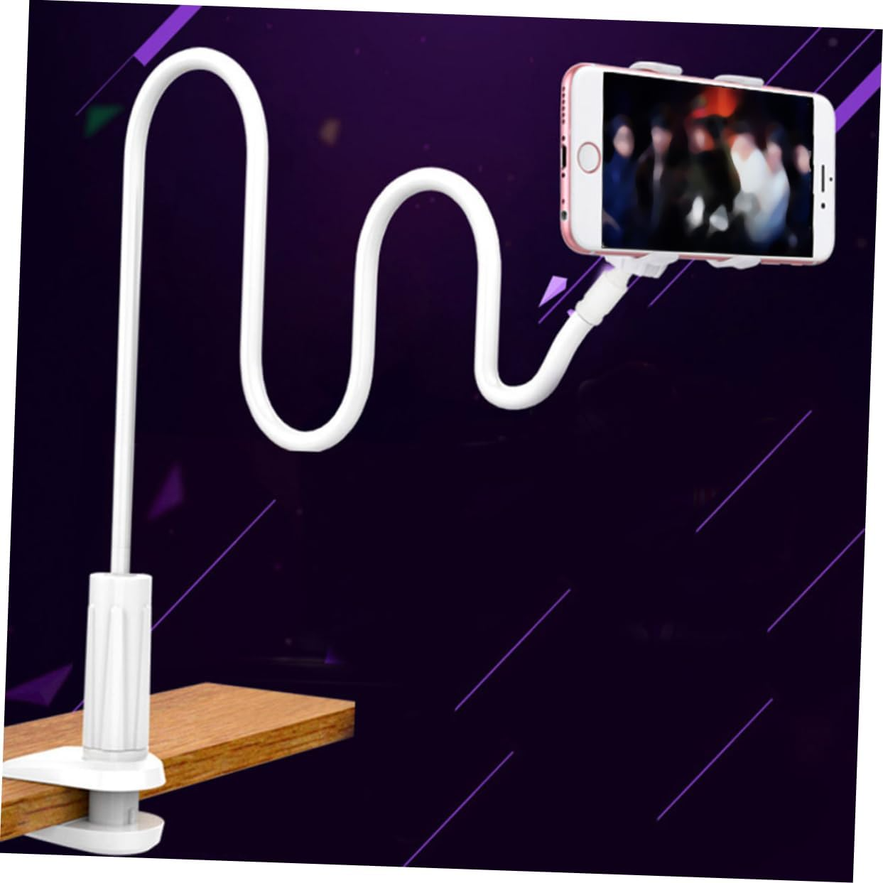 🔥OFERTA 1+1!🔥Suport clema pentru telefon de birou 360 (1m)