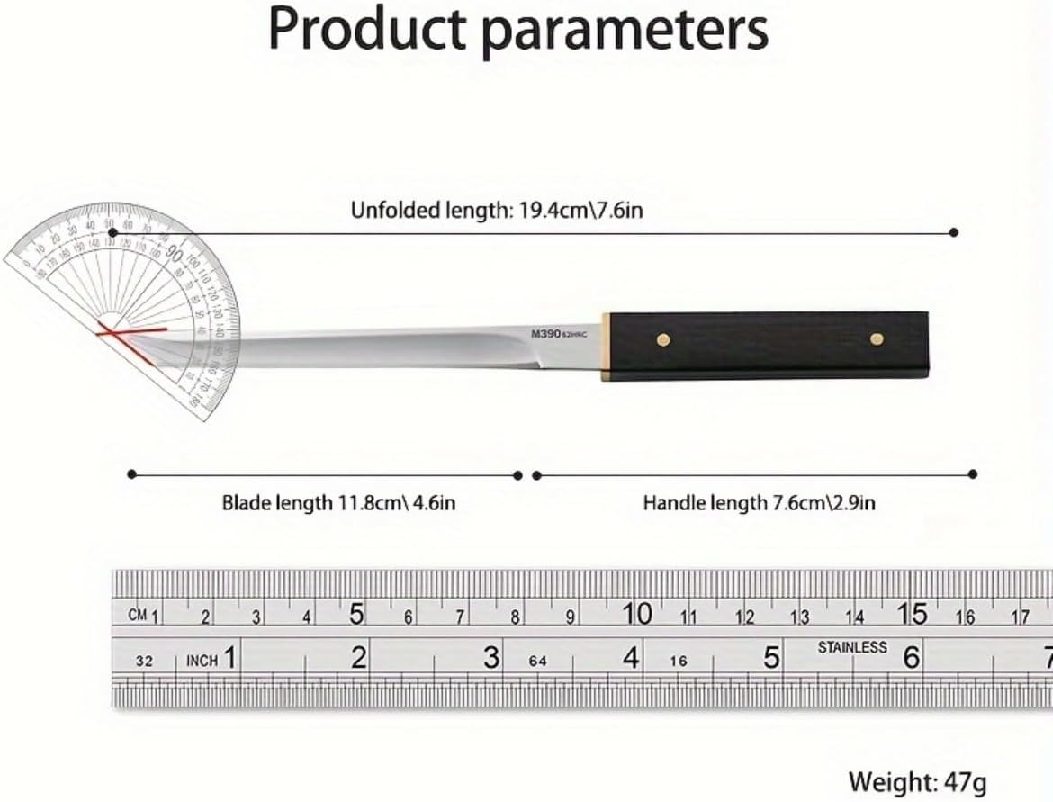 Fixcut™ - Cutit de Exterior cu Lama Fixa, Robust si Multifunctional