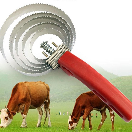 🔥OFERTA 1+1!🔥FARMGROOM PRO™ – Perie Profesionala pentru Bovine, Cai si Ovine