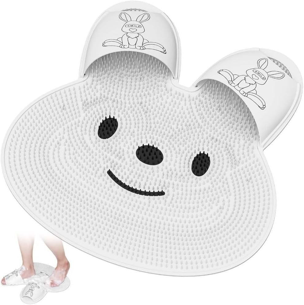 BunnyMat™ - Covoras din silicon pentru masaj si curatarea picioarelor