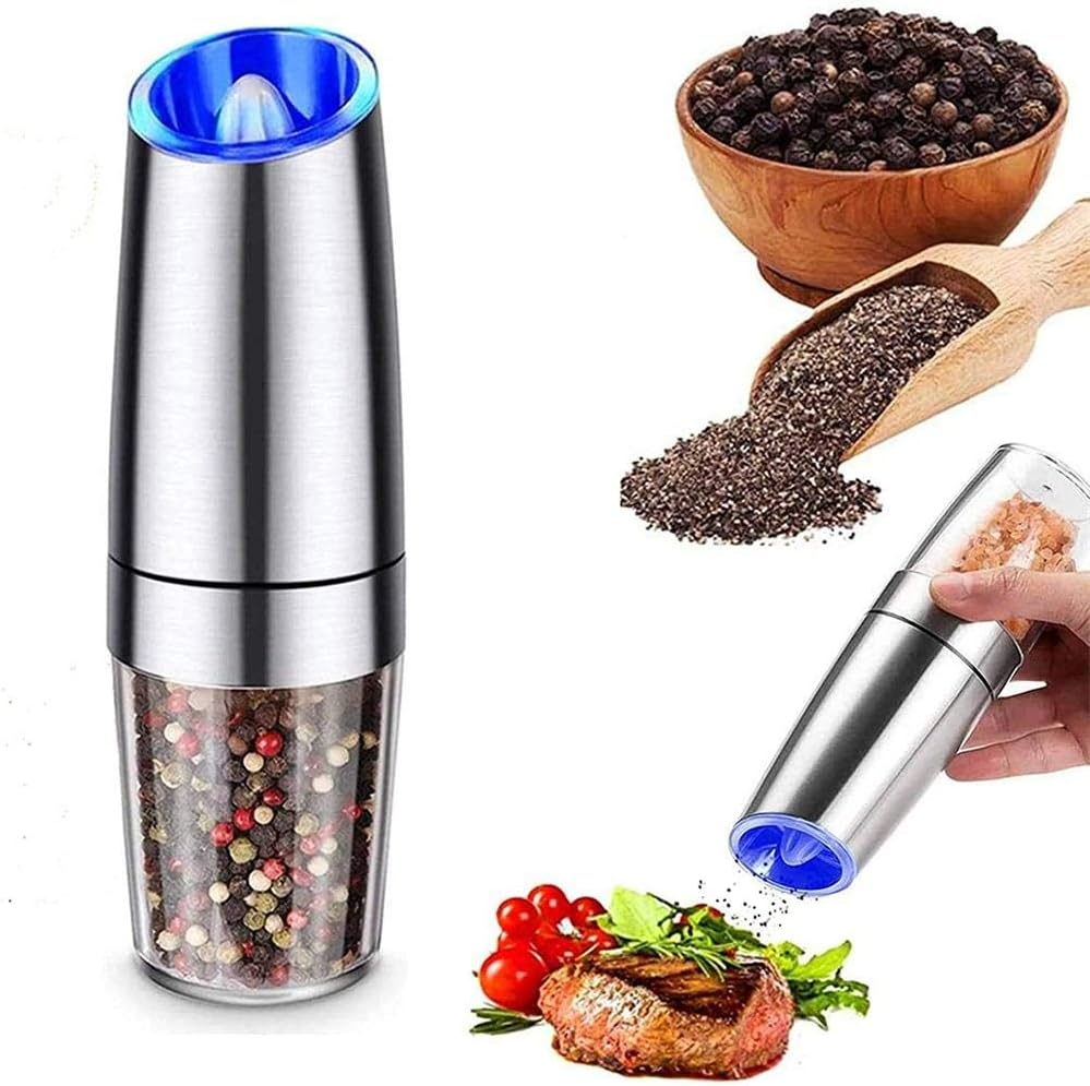 🔥OFERTA 1+1!🔥 GrindMaster™ Rasnita Electrica de Sare si Piper