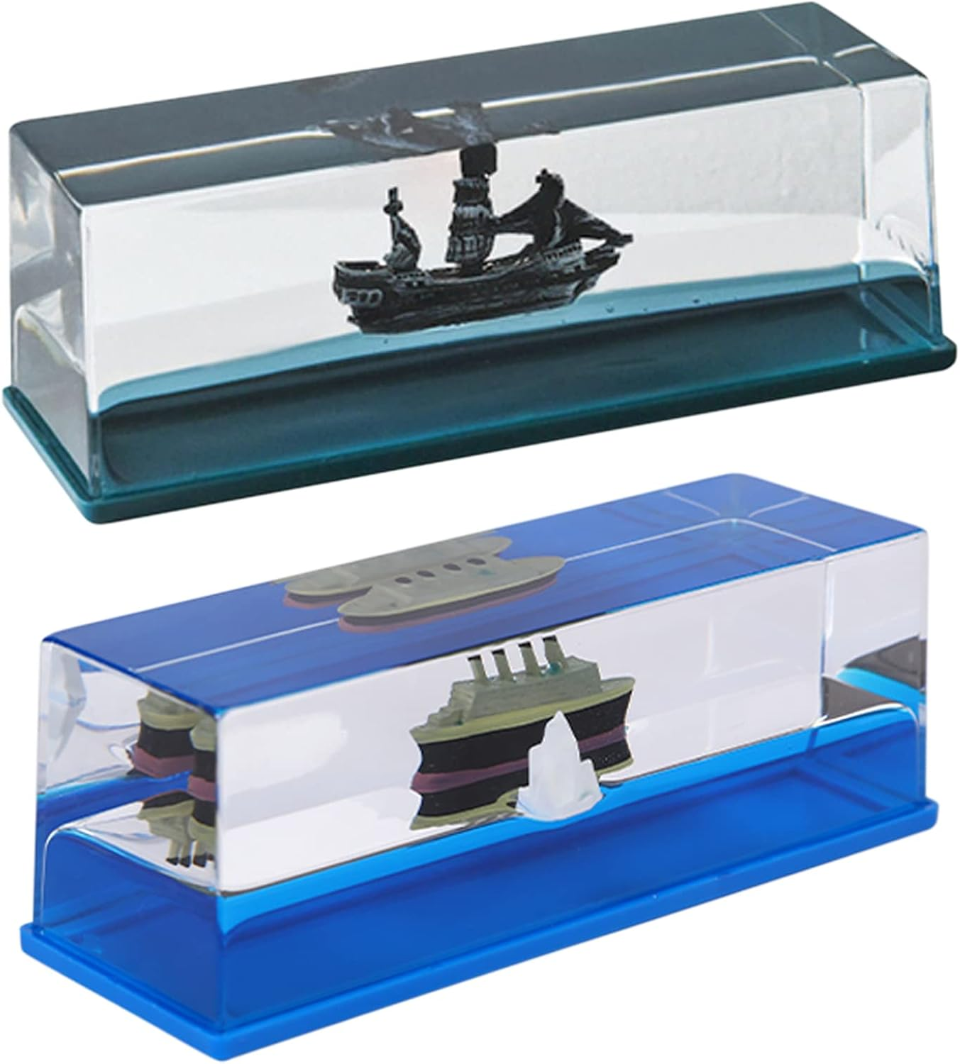 DAYAcrylic™ – Titanic în Miniatura cu Efect de Valuri Lichide