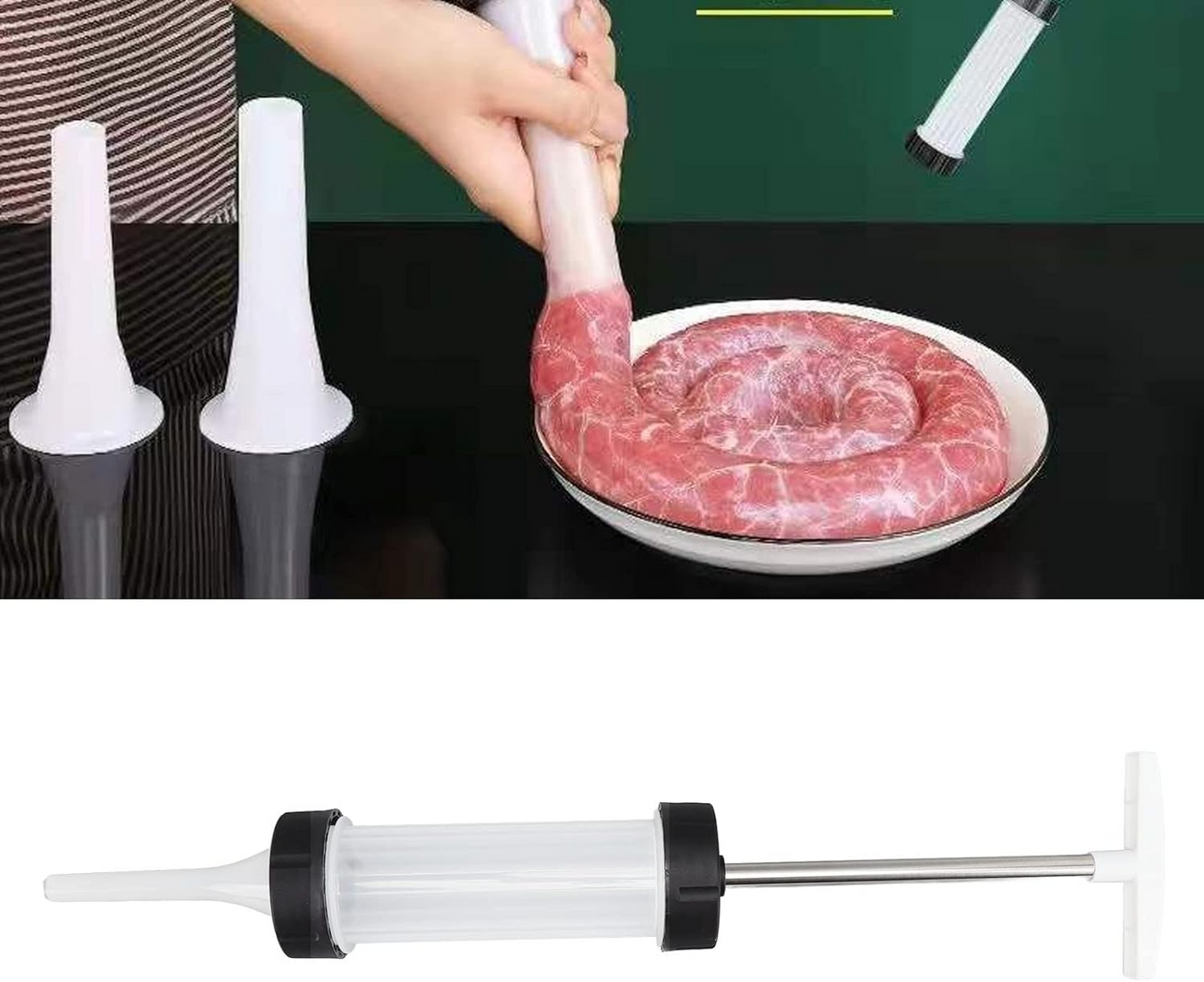 š„OFERTA 1+1!š„Dispozitiv de facut carnati si cartabos