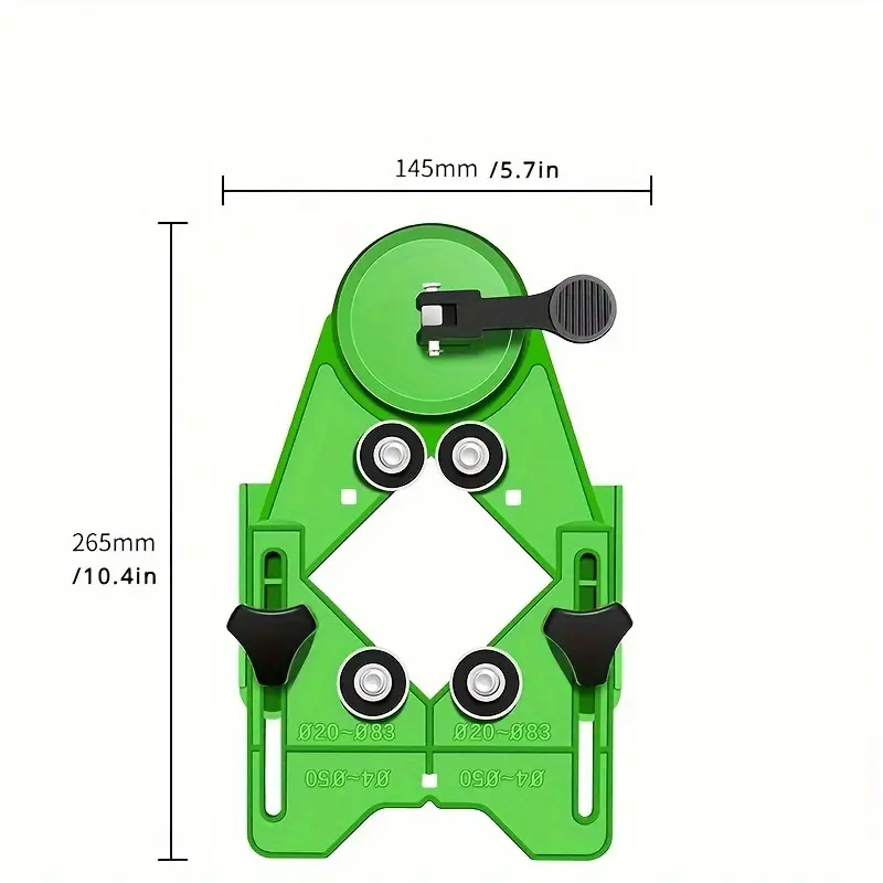 Drillo™ - Localizator de Gauri cu Ventuza