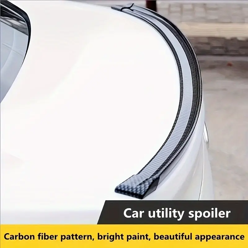 AeroFlex™ - Eleron Universal din Cauciuc cu Aspect de Carbon