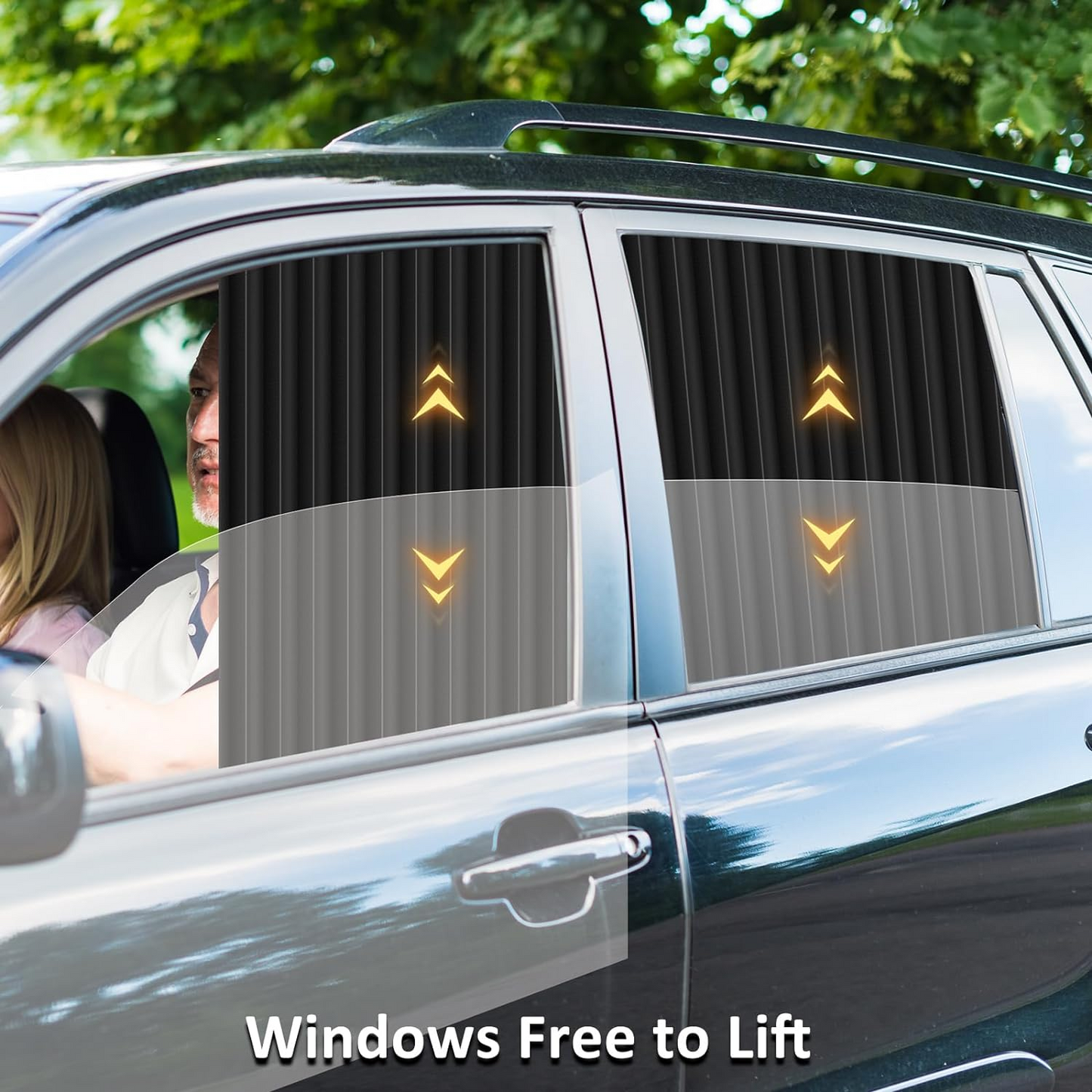 đĽOFERTA 1+1!đĽParasolare Negre Auto pentru Geamuri Laterale (Set 4 Bucati)