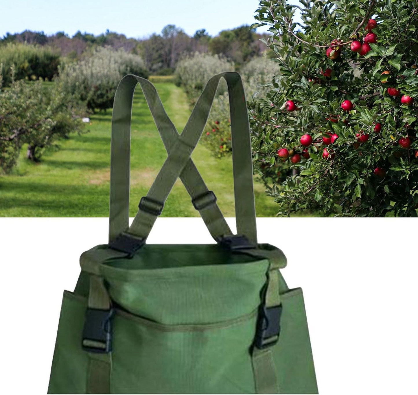PickMate™ – Geanta de Cules Fructe cu Capacitate Mare