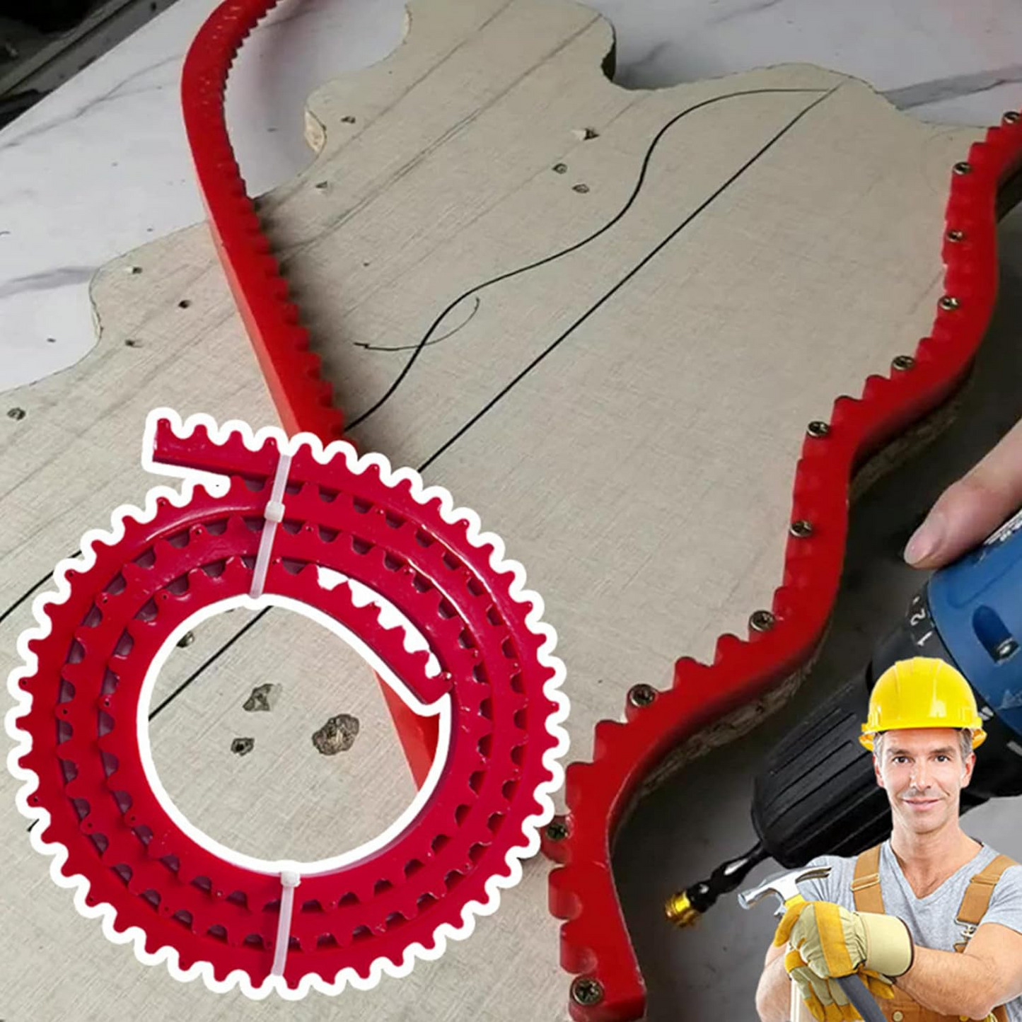 🔥OFERTA 1+1🔥FlexiCut™ – Banda de ghidaj flexibila pentru frezare precisa