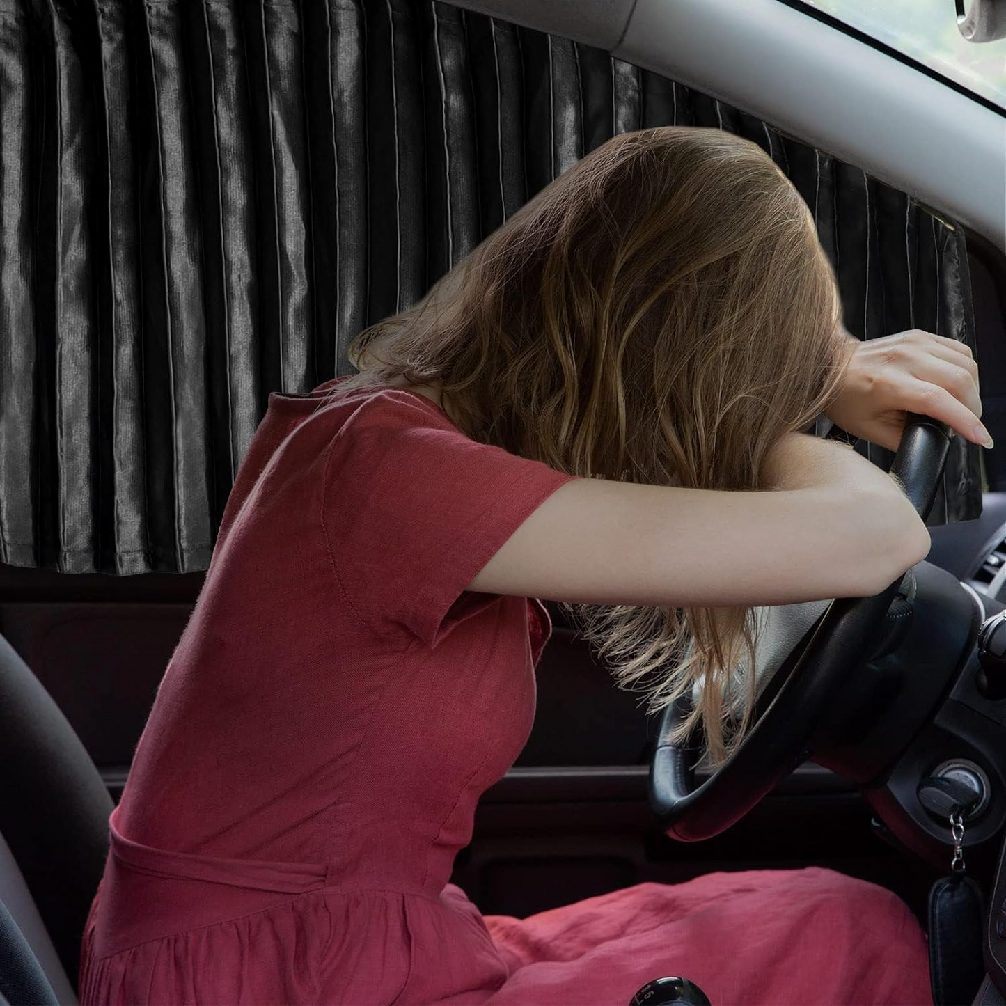 đĽOFERTA 1+1!đĽParasolare Negre Auto pentru Geamuri Laterale (Set 4 Bucati)