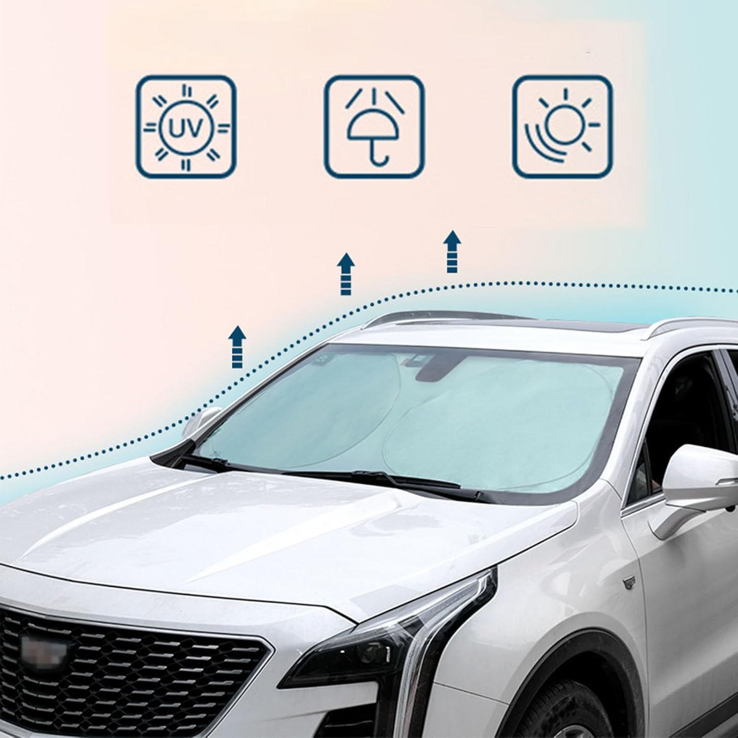 SunVisor™ - Parasolar Auto pentru Parbriz