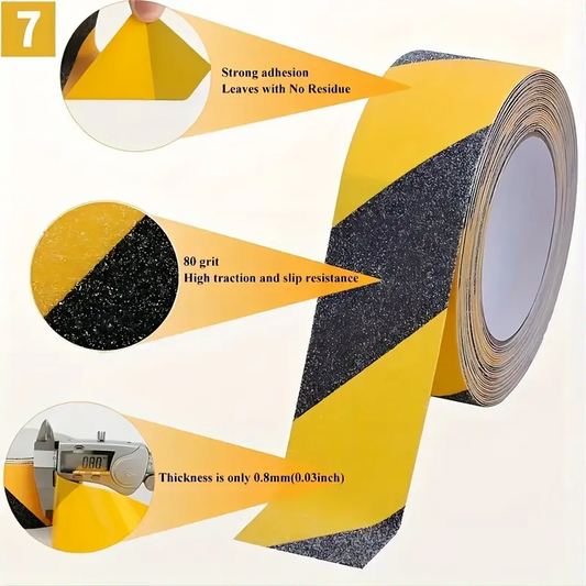 🔥OFERTA 1+1!🔥Banda Autoadeziva Anti-Alunecare (0.5x5m)