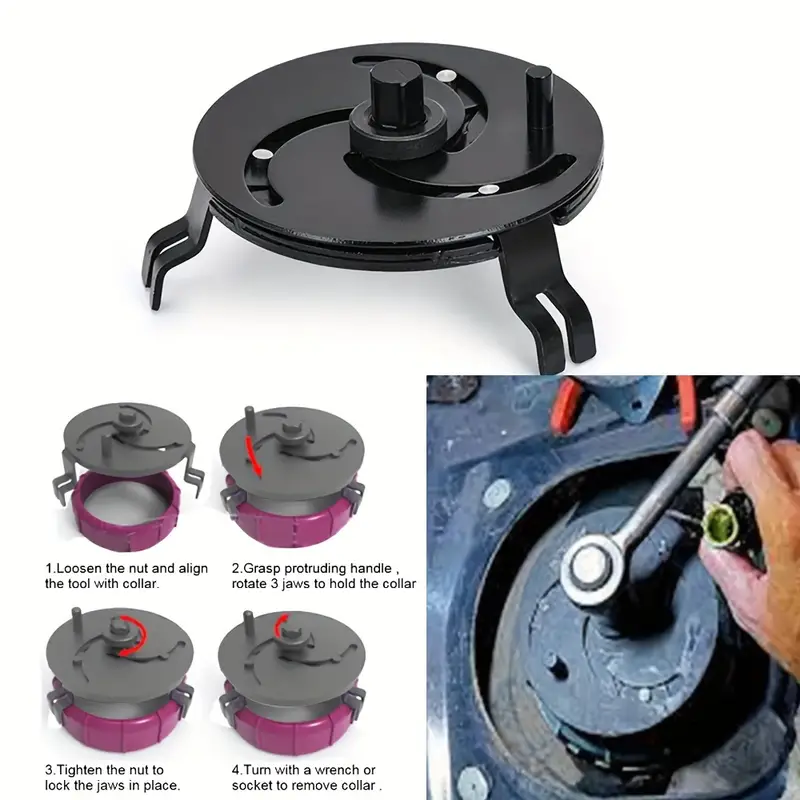Wrenchie™ - Cheie Reglabila pentru Capac Rezervor Combustibil (100-170mm)