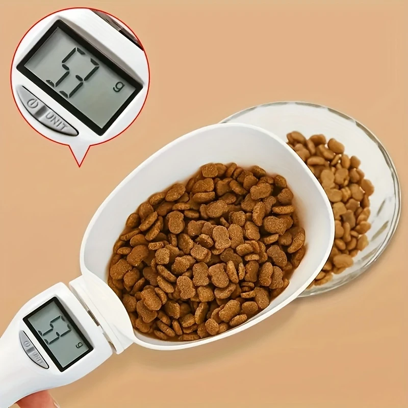 SmartScoop™ – Lingura Cantar Digital pentru Hrana Uscata si Ingrediente