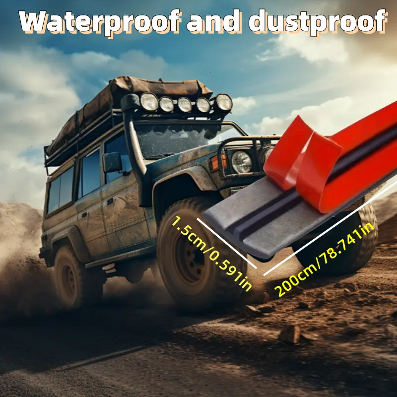 SealGuard™  – Banda Auto de Etansare T-tip pentru Parbriz, Trapa si Caroserie (19MM x 5M)