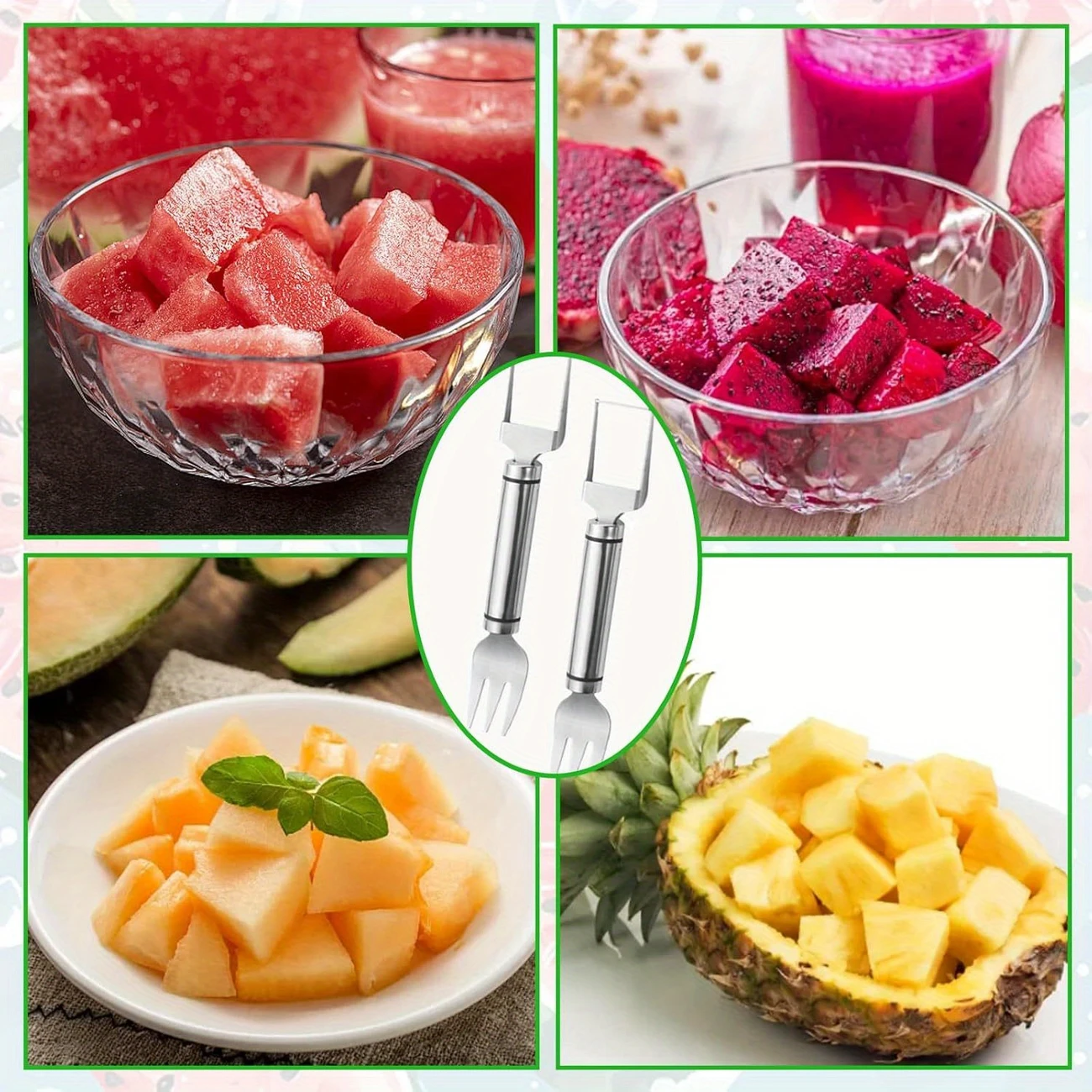 🔥OFERTA 1+1🔥Furculita pentru Pepene
