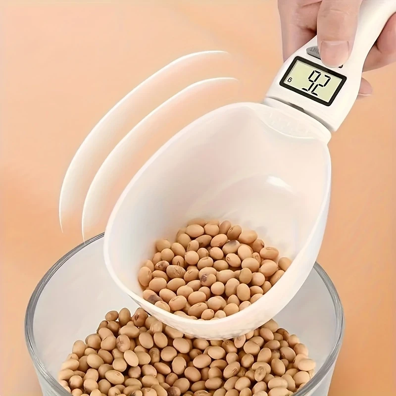 SmartScoop™ – Lingura Cantar Digital pentru Hrana Uscata si Ingrediente