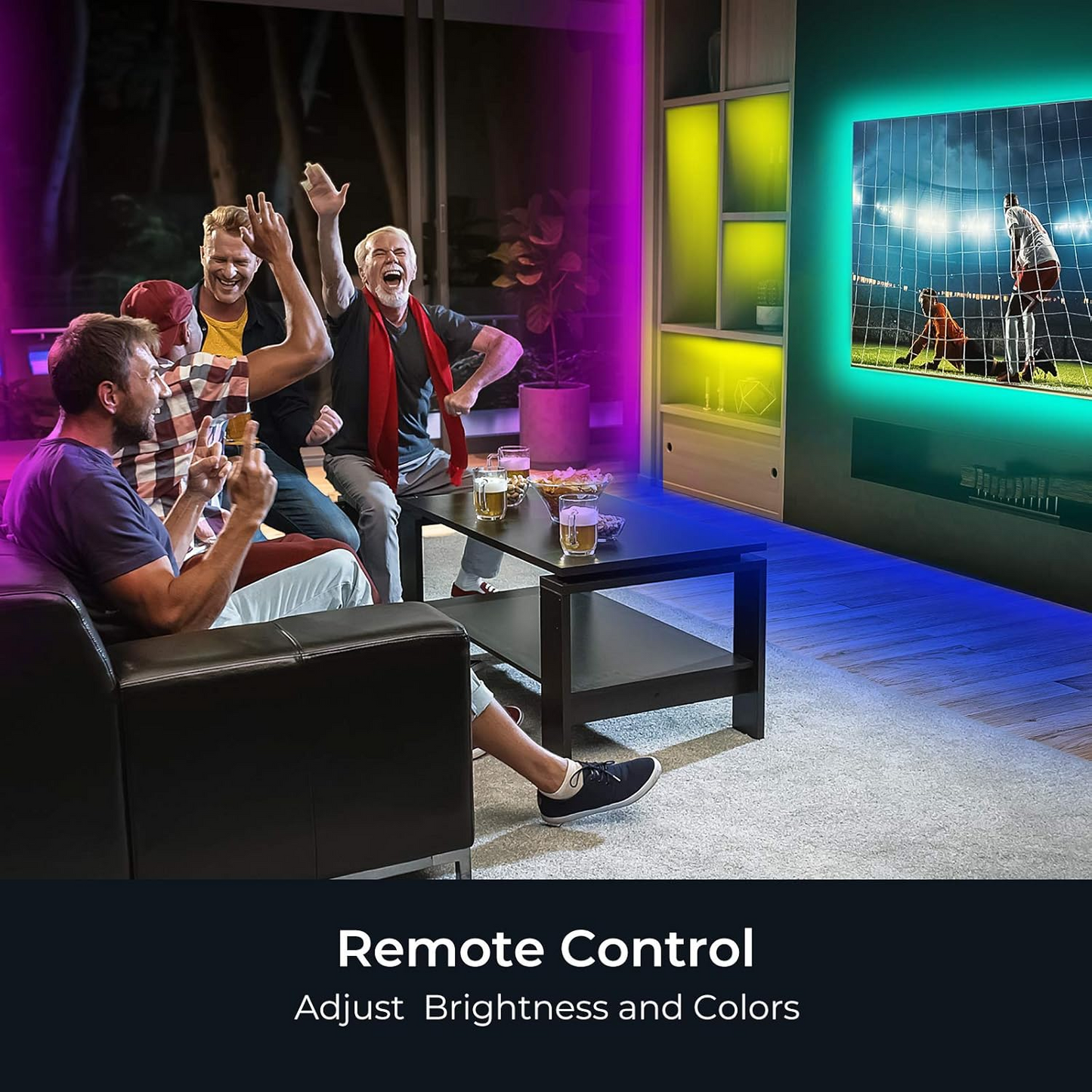 Banda de lumina LED de 5 metri cu Telecomanda