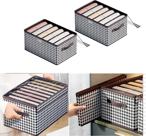 đĽOFERTA 1+1!đĽOrganizator Haine cu 6 Compartimentari