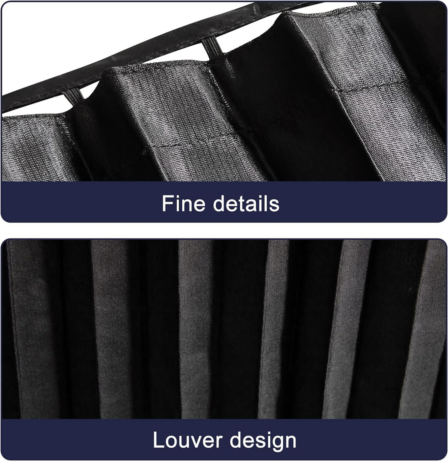 đĽOFERTA 1+1!đĽParasolare Negre Auto pentru Geamuri Laterale (Set 4 Bucati)