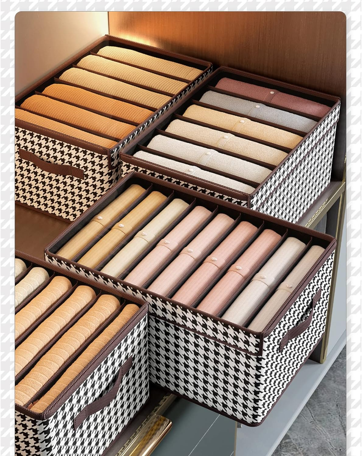 đĽOFERTA 1+1!đĽOrganizator Haine cu 6 Compartimentari