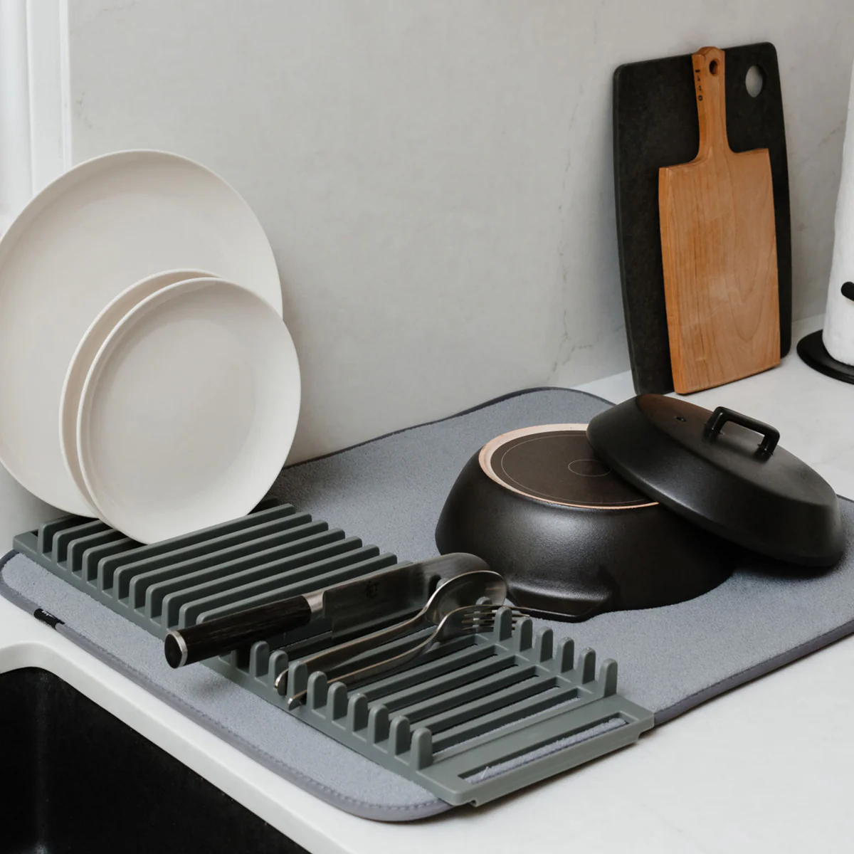 🔥OFERTA 1+1🔥NeatDry™ - Organizator de Bucatarie Versatil si Suport de Uscare