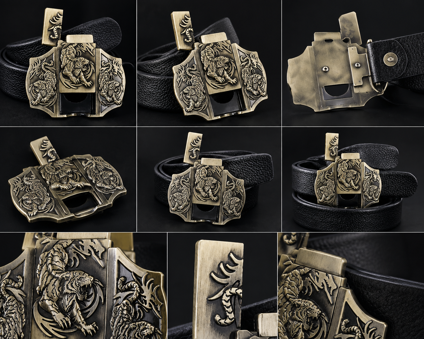 TigerLock™ - Curea Tactica cu Catarama Premium Tiger Edition 130 cm