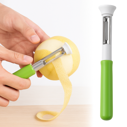 🔥OFERTA 1+1!🔥CorePeel Duo™ - Dispozitiv 2-în-1 pentru curatat si scos samburii fructelor