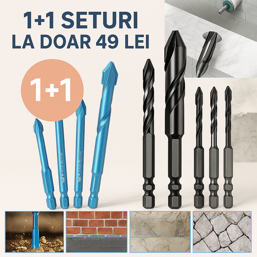 Seturi Profesionale de Burghie – Pachet 2 în 1