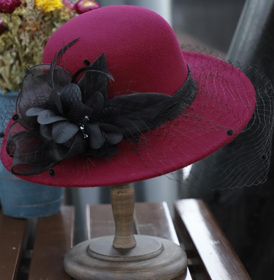 š„OFERTA 1+1š„Palarie de Dama Vintage