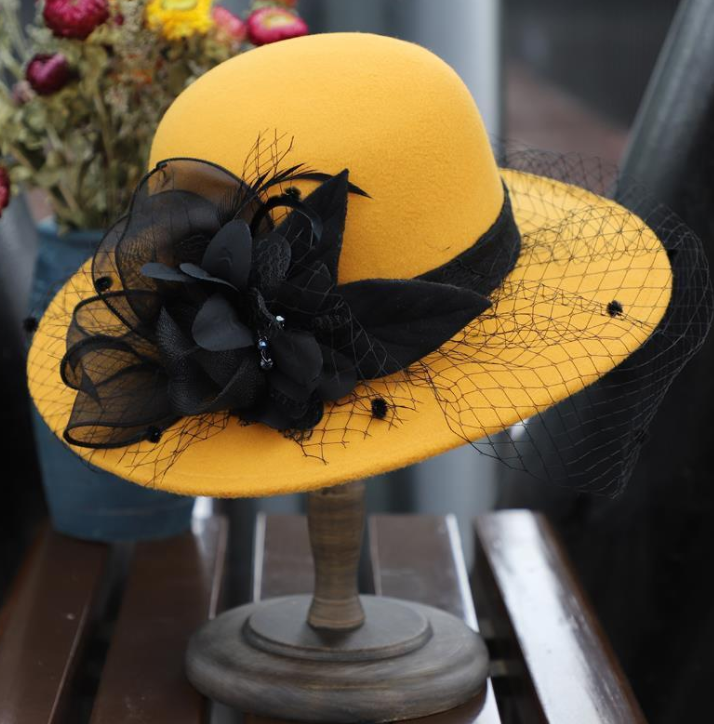 š„OFERTA 1+1š„Palarie de Dama Vintage