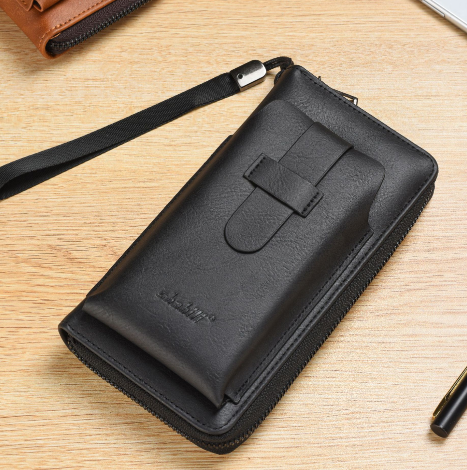 🔥OFERTA 1+1🔥Portmoneu Retro, Compact si Elegant pentru barbati si femei